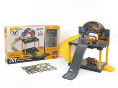 自装轨道工程停车场