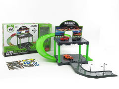 自装轨道城市停车场