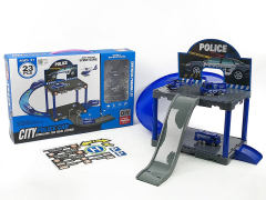 自装轨道警察停车场