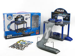 自装轨道警察停车场