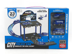 自装轨道警察停车场