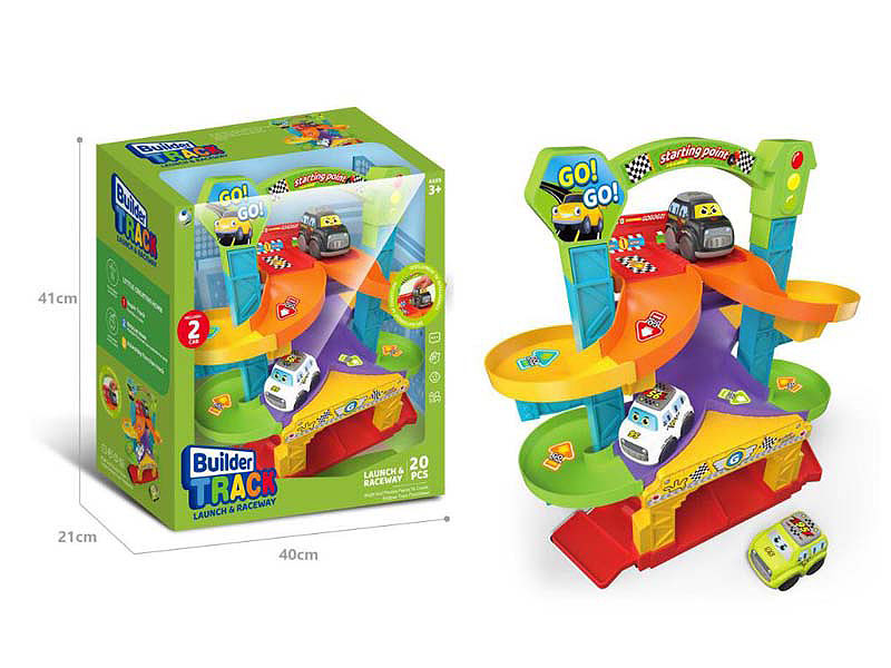 Diy Installed Double Track Slide Set toys