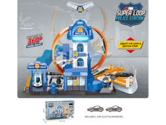Diy Super Loop Police Station W/L_S toys