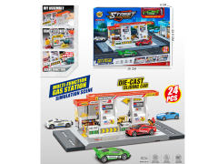 Diy Gas Station Parking Lot toys