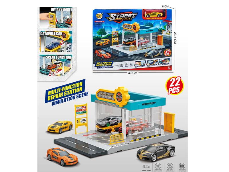 Diy Parking Lot toys