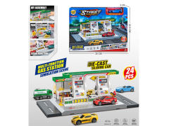 Diy Gas Station Parking Lot toys