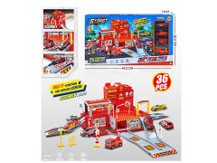 Diy Fire Department Parking Lot toys