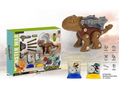 Diy Catapult Dinosaur Set toys