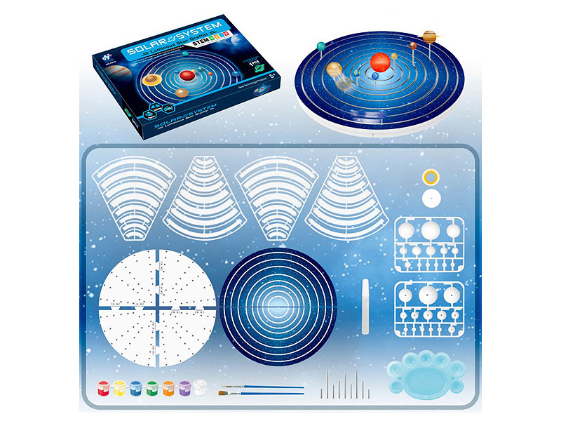 Diy Solar System Luminous Star Graffitl toys