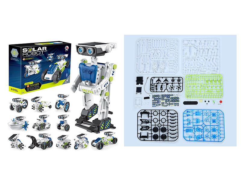 Diy 12in1 Solar Robot Kit toys