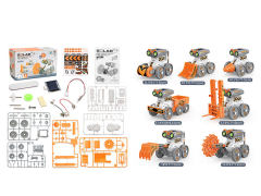 Diy 7in1 Solar Robot Kit
