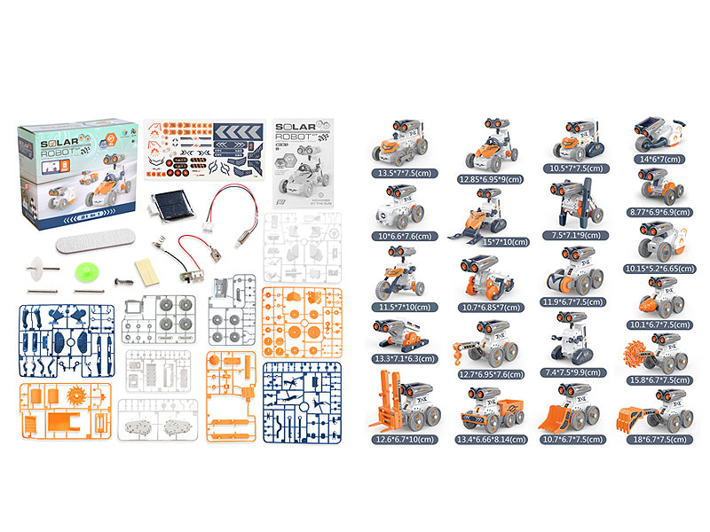 Diy 21in1 Solar Robot Kit toys