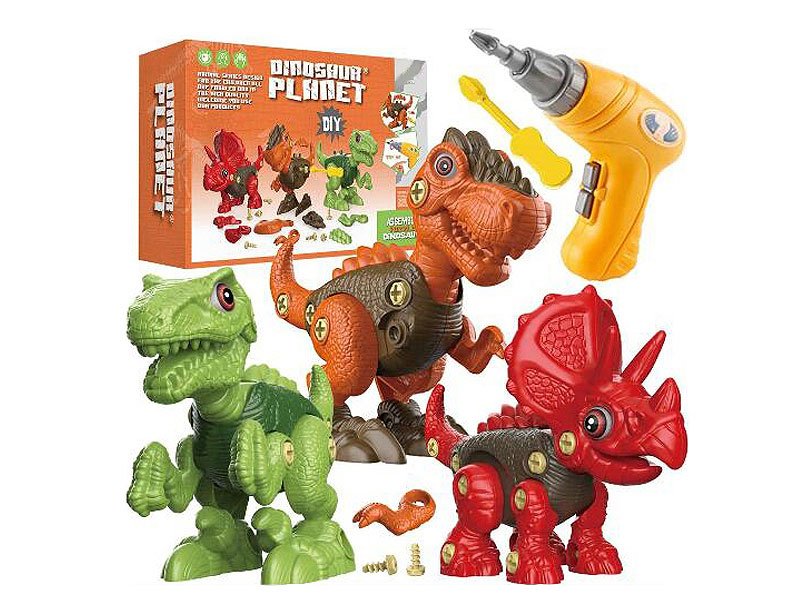 3in1 Diy Dinosaur Set toys