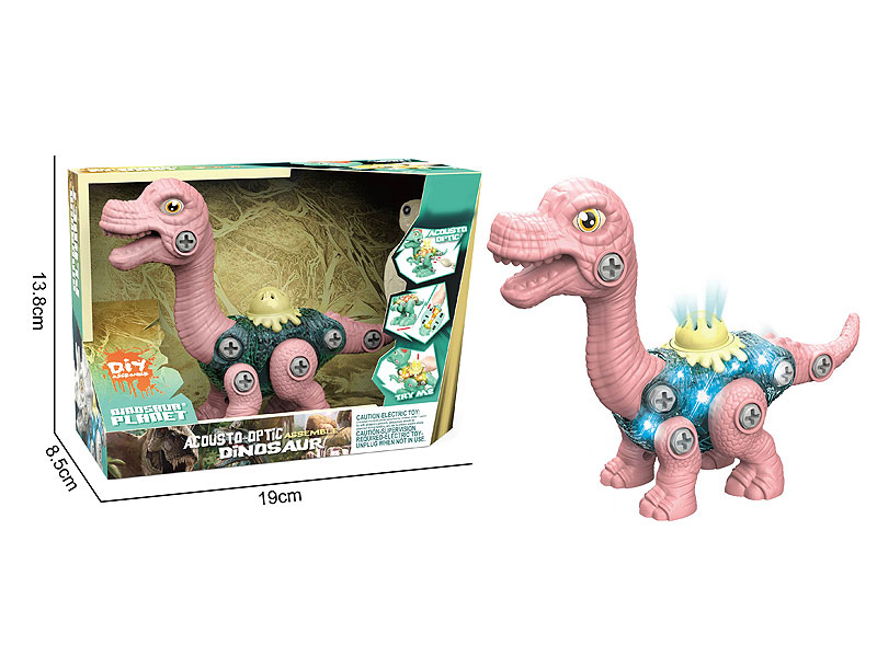 Diy Free Wheel Brachiosaurus W/L_S toys