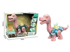 Diy Free Wheel Brachiosaurus W/L_S toys