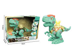 Diy Free Wheel Tyrannosaurus Rex W/L_S toys