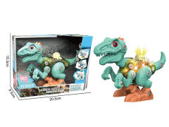 Diy Velociraptor W/L_S toys