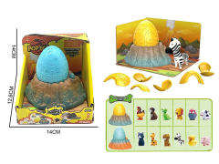 中号拆装恐龙蛋套装