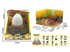 中号拆装恐龙蛋套装