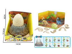 中号拆装恐龙蛋套装