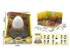 中号拆装恐龙蛋套装带灯光/声音