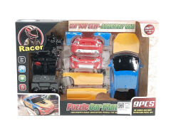 自装惯性赛车带七彩灯/音乐