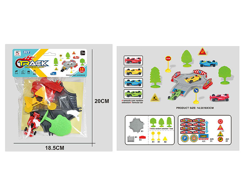 Diy Equation Car Parking Lot toys