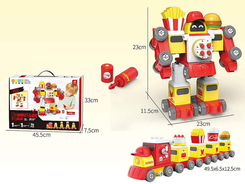 Diy Hamburg trains toys