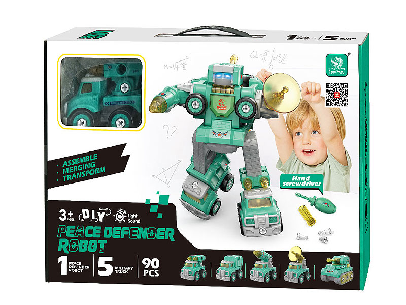 Diy Guardian Of Peace W/L toys