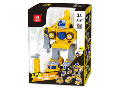 5in1 Diy Robot W/L_S toys