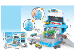 自装背包城市加油站