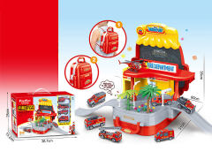 自装背包消防救援队