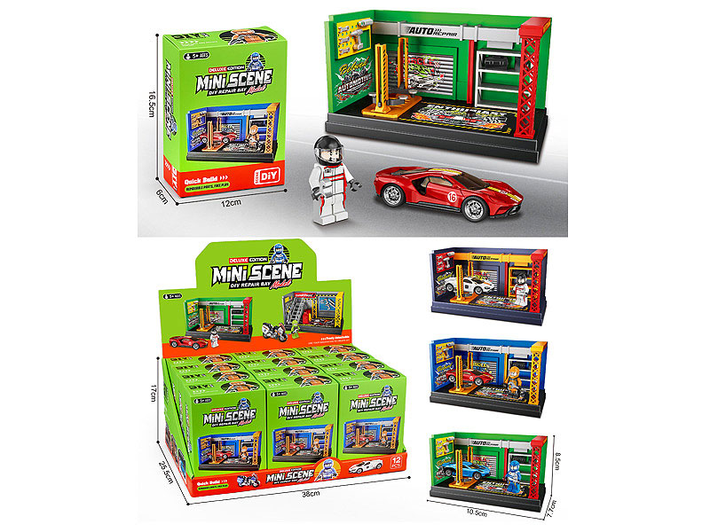 Diy Garage Set(12in1) toys