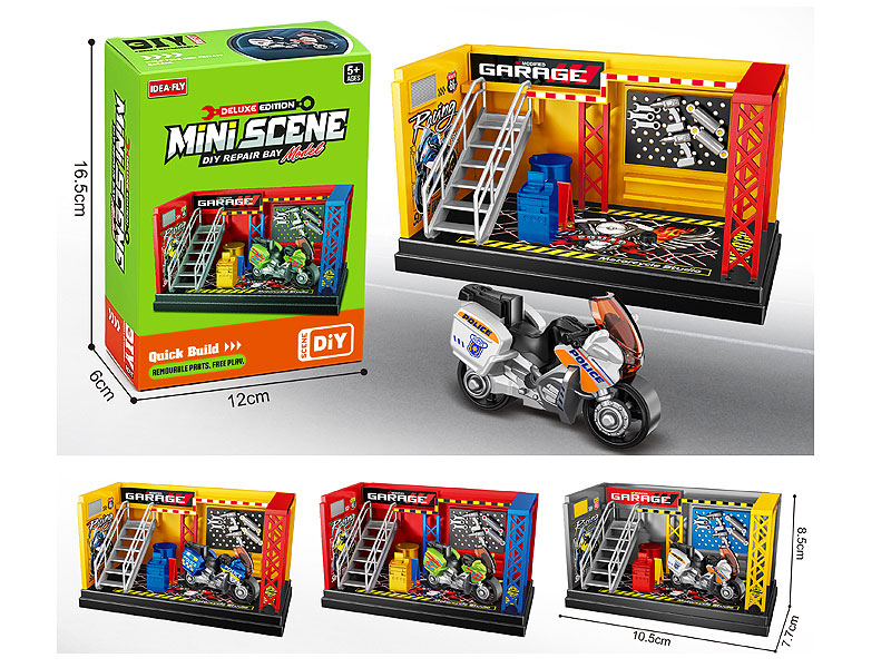 Diy Garage Set(3C) toys