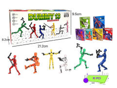Diy Dummy 13(6in1) toys