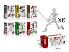 Diy Skeletion Soldier(6in1) toys