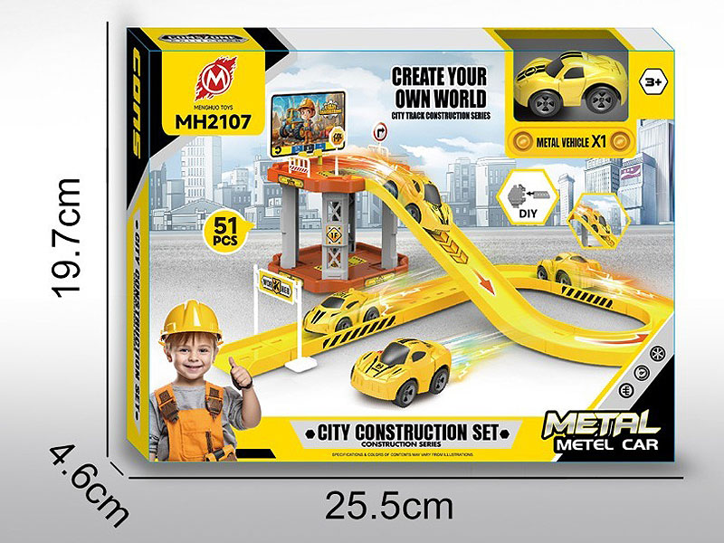 Diy Die Cast Car Parking Lot toys