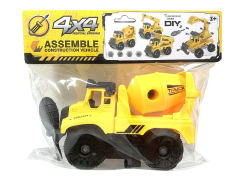 拆装工程搅拌车