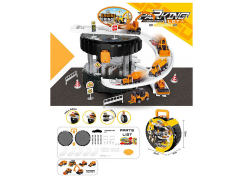 自装轮胎合金工程轨道停车场