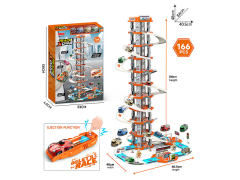 Diy Press Orbit Racing Car toys