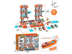 Diy Press Orbit Racing Car toys