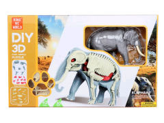 自装3D解刨大象