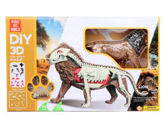 自装3D解刨狮子