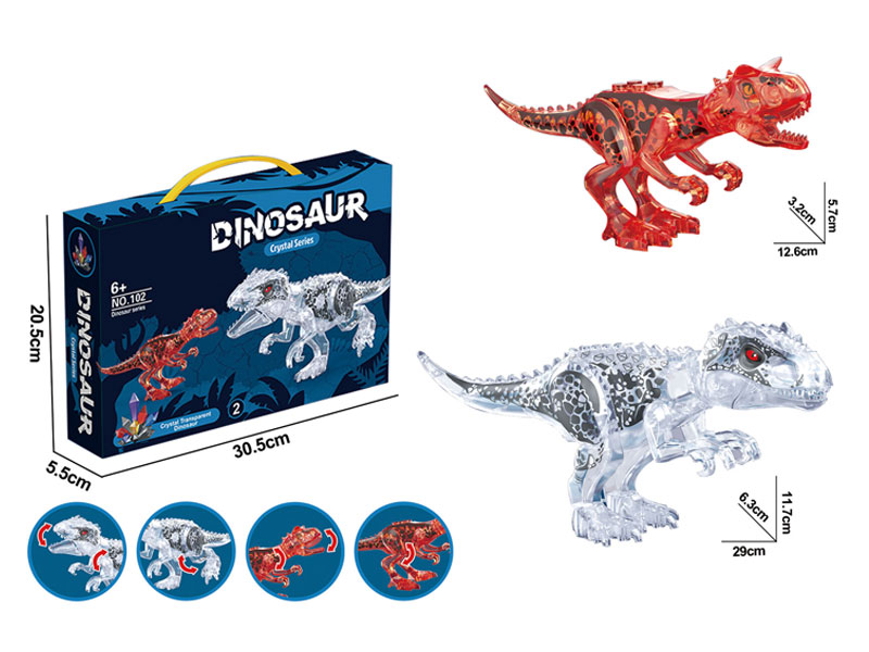 Diy Crystal Dinosaur toys