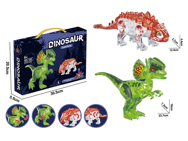 Diy Crystal Dinosaur toys