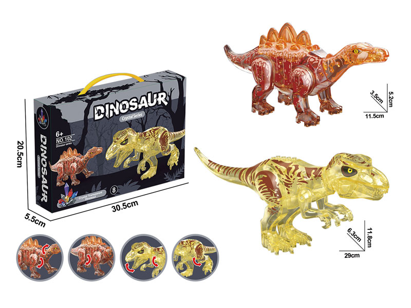 Diy Crystal Dinosaur toys