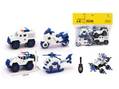 拆装警车(4只庄)