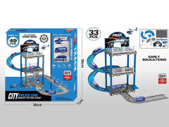 自装轨道警察停车场