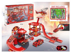 自装消防合金停车场