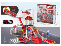 自装消防合金停车场